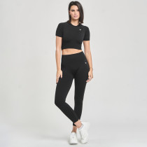 Ella Scrunch Leggings, Black, zoe
