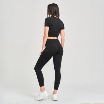 Ella Scrunch Leggings, Black, zoe