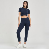 Ella Scrunch Leggings, Dark Navy, zoe