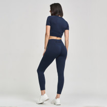 Ella Scrunch Leggings, Dark Navy, zoe