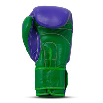Polleo x AP Boxing Gloves Leather, Purple/Green