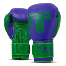 Polleo x AP Boxing Gloves Leather, Purple/Green