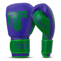 Polleo x AP Boxing Gloves Leather, Purple/Green