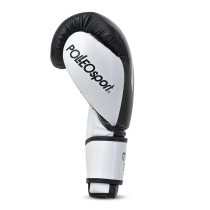 Polleo x AP Boxing Gloves Leather, Black/White