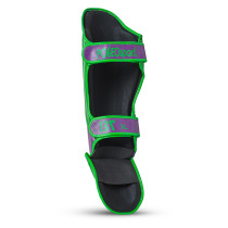 Polleo x AP Shinguards, Purple/Green