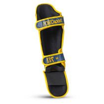 Polleo x AP Shinguards, Blue/Yellow
