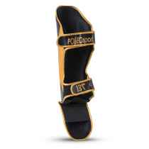 Polleo x AP Shinguards, Black/Golden