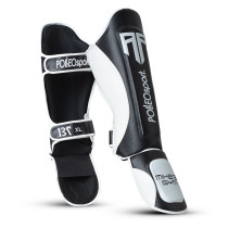 Polleo x AP Shinguards, Black/White