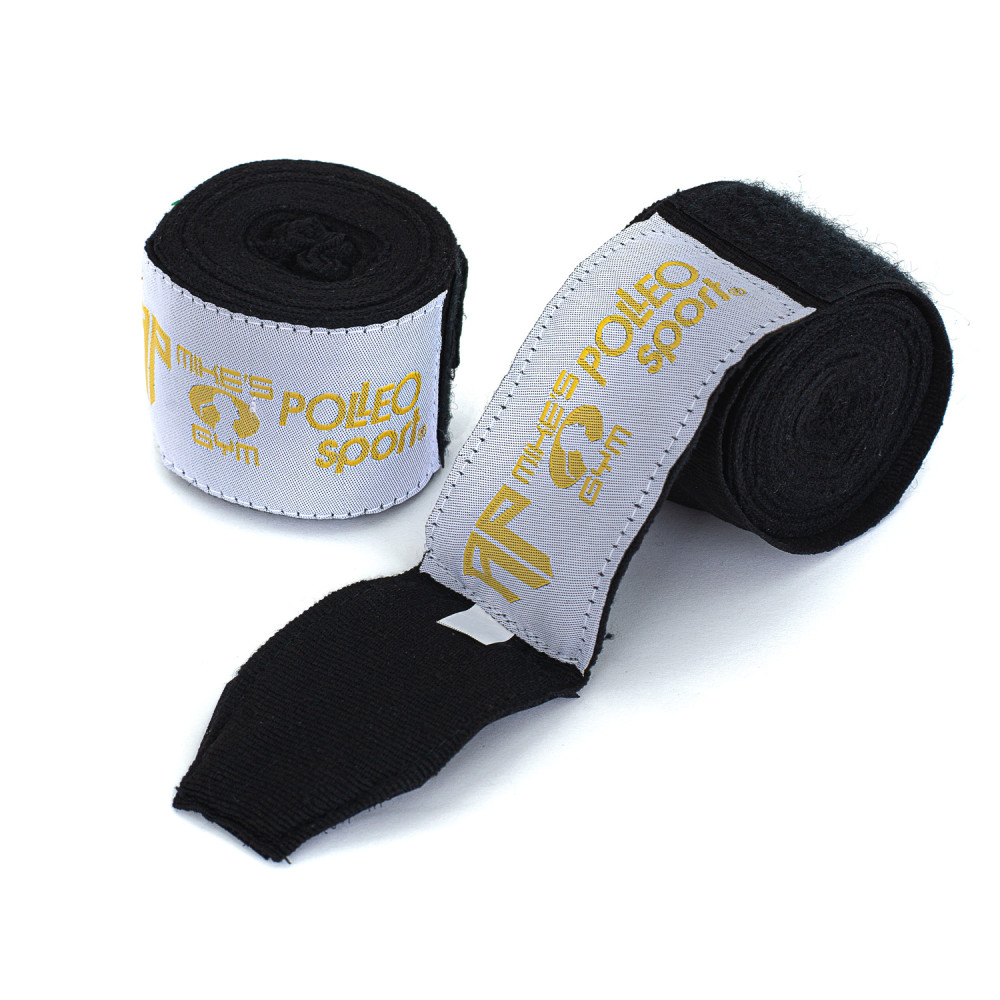 Polleo x AP Handwraps 5 Meter, Black Polleo x AP Handwraps 5 Meter, Black