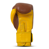 Polleo x AP Boxing Gloves Leather, Golden/Yellow