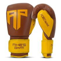 Polleo x AP Boxing Gloves Leather, Golden/Yellow