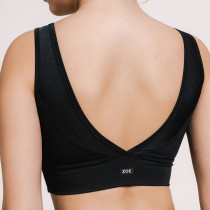 Pulse Bra, Black, zoe