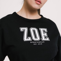 Miami Sweatshirt, Black, zoe