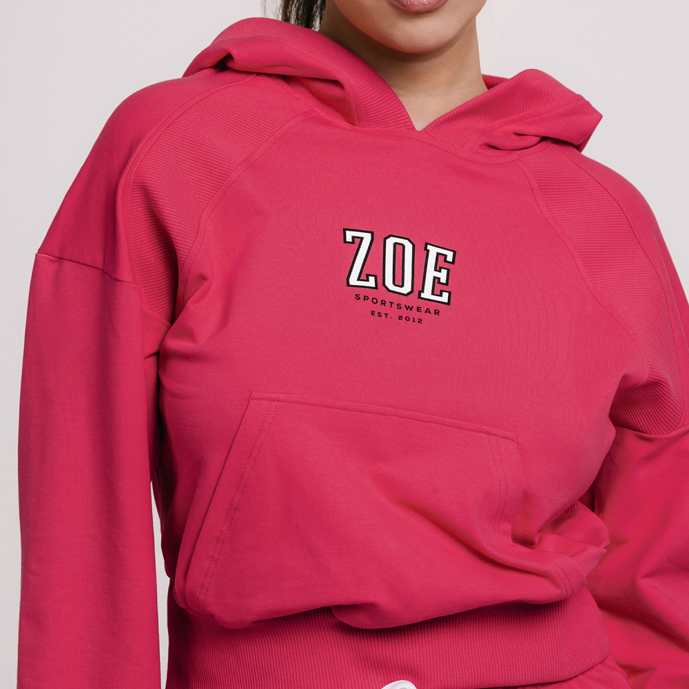 Miami Hoodie, Rose Coral, zoe Miami Hoodie, Rose Coral, zoe