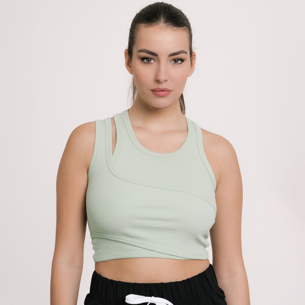 Miami Top, Pale Green, zoe Miami Top, Pale Green, zoe