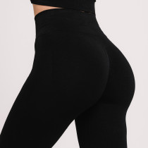 Flux Scrunch Leggings, Black, zoe