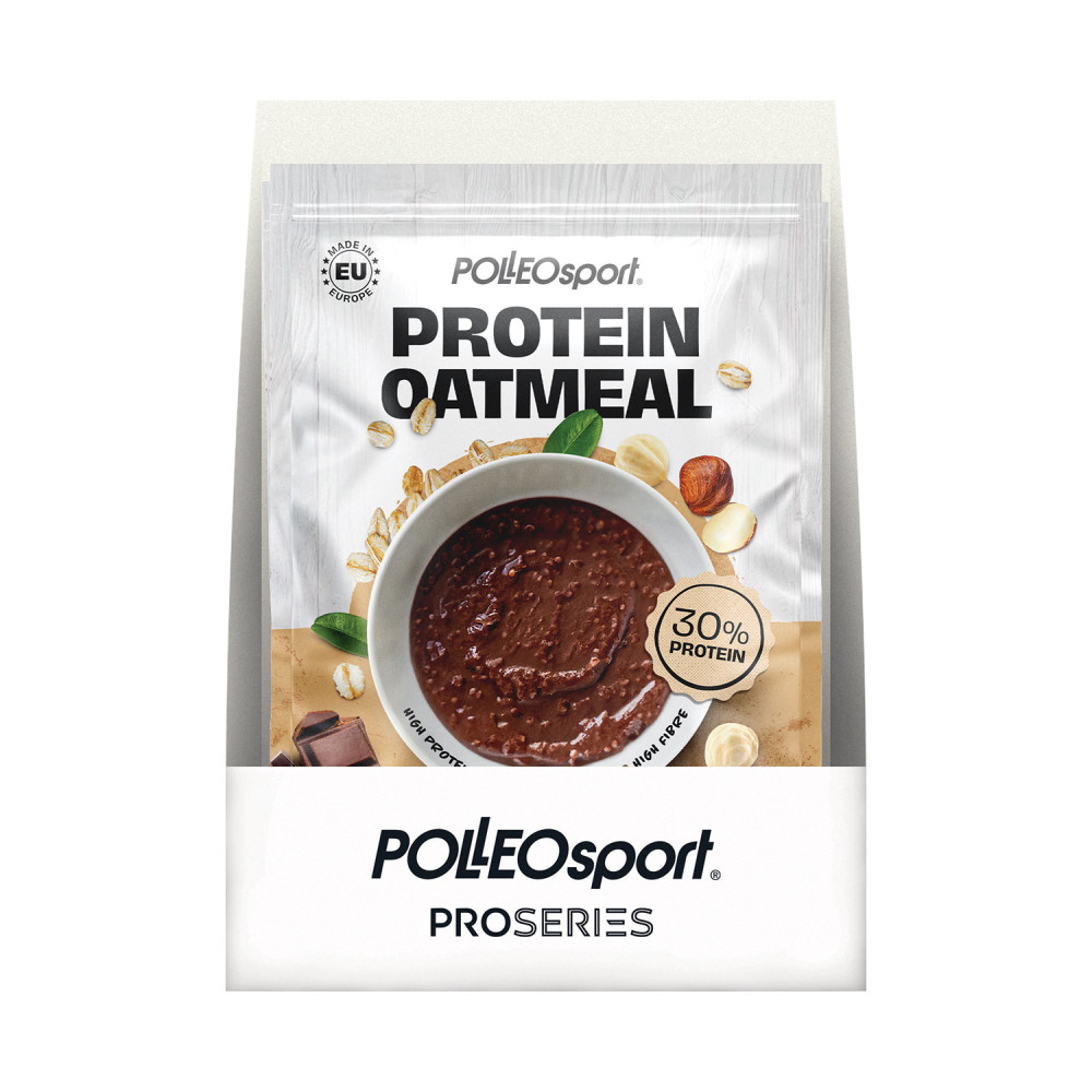 Protein Oatmeal, Chocolate Hazelnut, 60 g, Polleo Sport Protein Oatmeal, Chocolate Hazelnut, 60 g, Polleo Sport