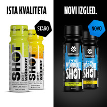 SHOT Pre-Workout, Lemon, Lime, 80 ml, Polleo Sport