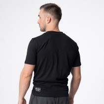 Polleo Men's Force Signature Logo Short Sleeve T-Shirt, Black, Polleo