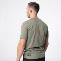 Polleo Men's Force Signature Logo Short Sleeve T-Shirt, Green, Polleo