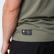 Polleo Men's Force Signature Logo Short Sleeve T-Shirt, Green, Polleo